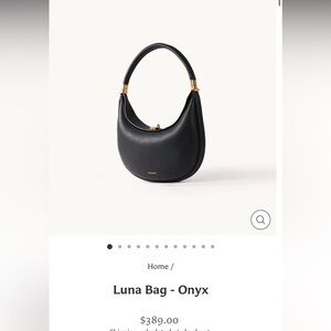 Songmont Luna bag onyx black
